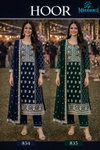 Hoor By Mrudangi Georgette Embroidered Work Readymade Suits Online Wholesale